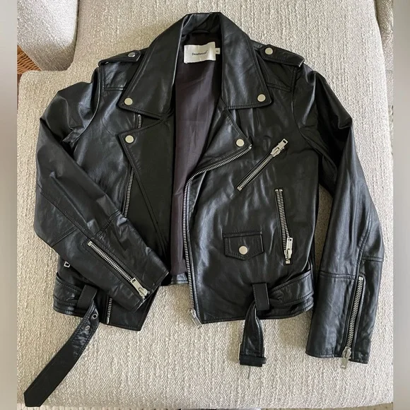 Deadwood Joan short biker jacket - Picture 3 of 15